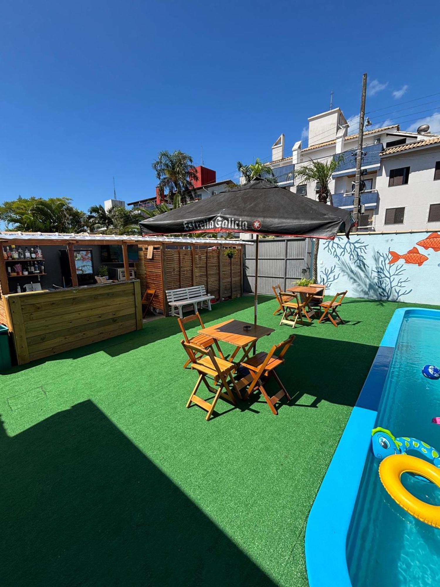 Sea Wolf Hostel - Lagoa Da Conceicao ฟลอเรียนอโปลิส ภายนอก รูปภาพ